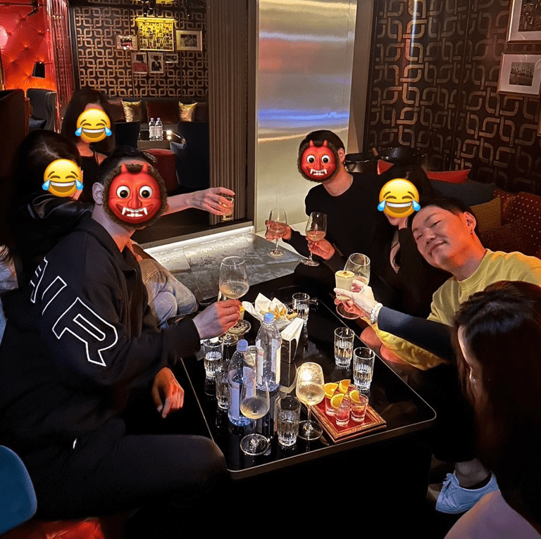 みんなで連れ出したバーのん（帰られたけどw）