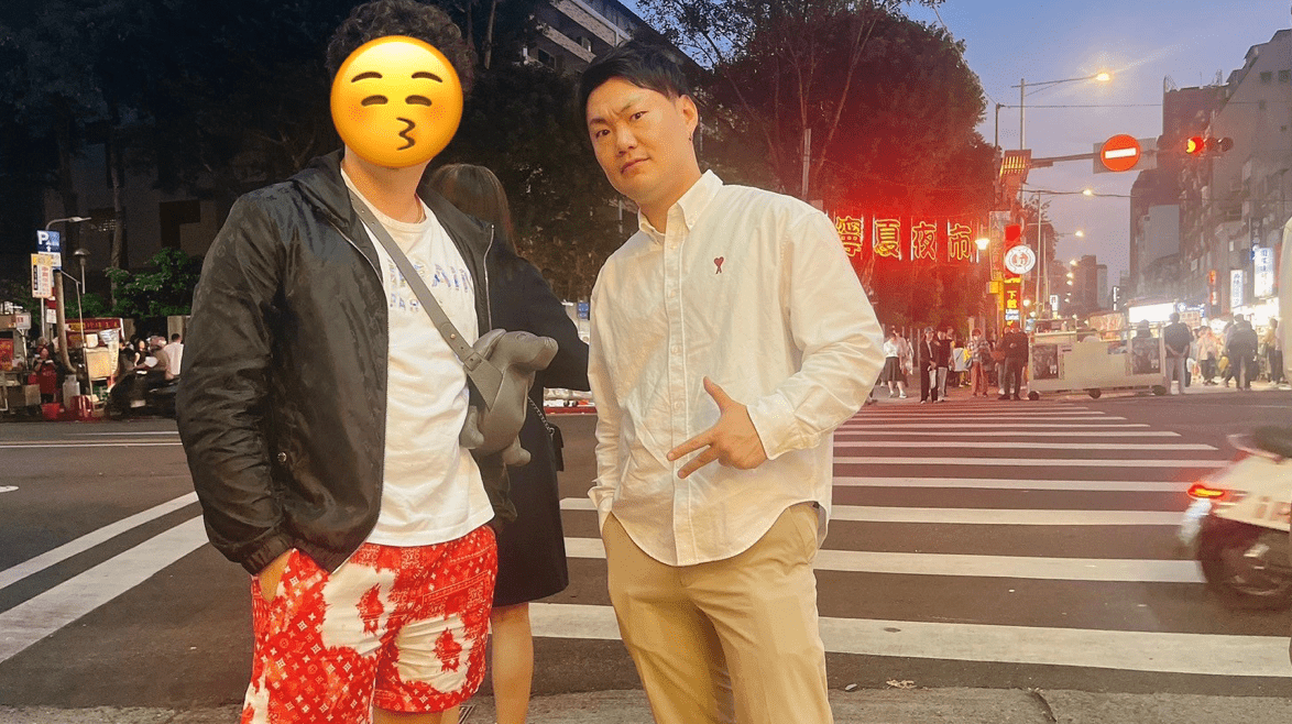 恋達氏との２ショット