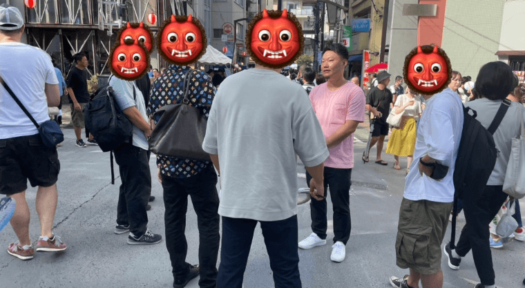 当日は15時に集合。当たり前ですが、すげえ暑かった 画像